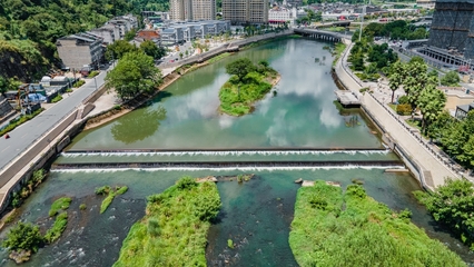 碧水繞城繪新景——文成縣泗溪縣城段創成省級美麗河湖紀實